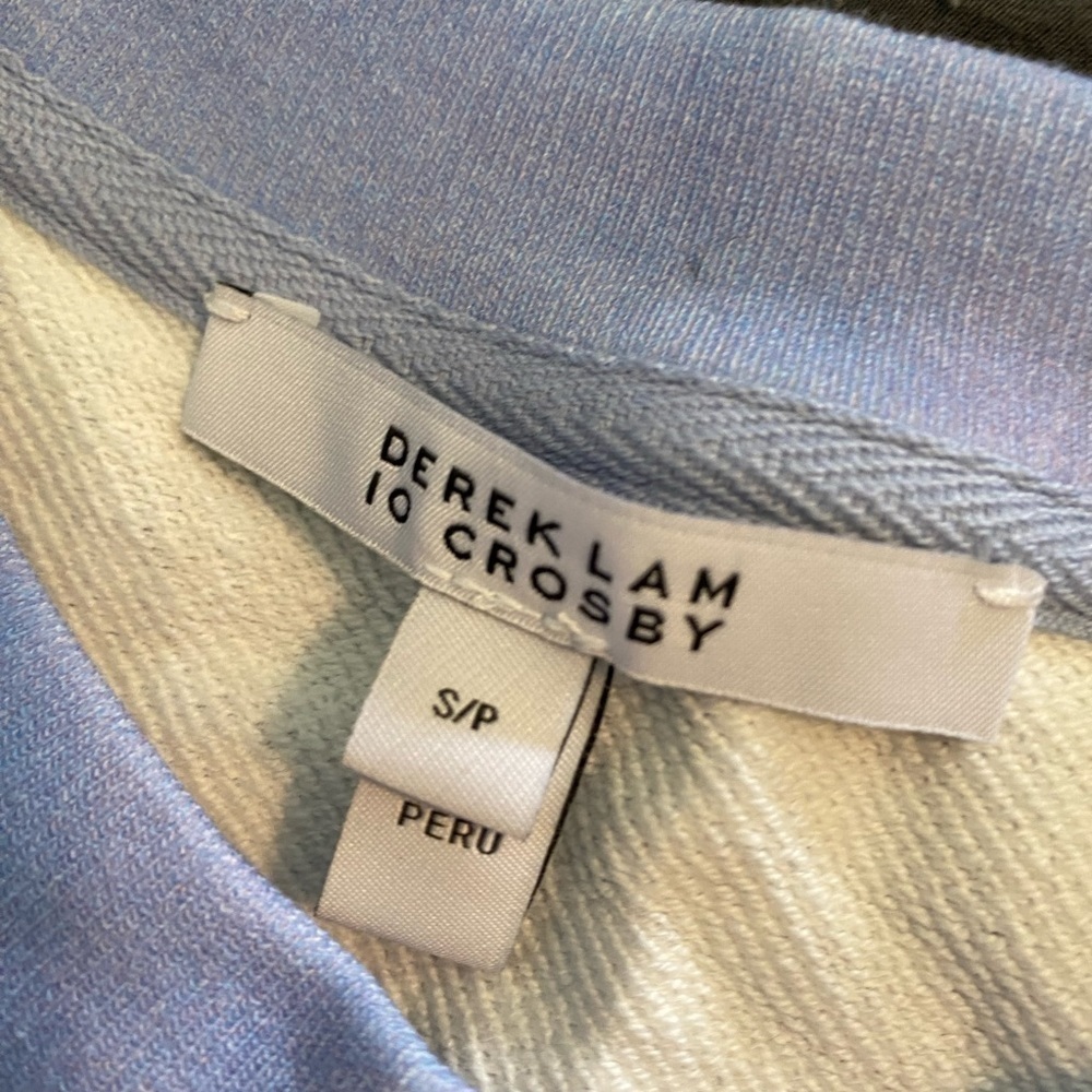 DEREK lam Degrade french cotton 10 crosby oversized sweatshirt small - Picture 4 of 6